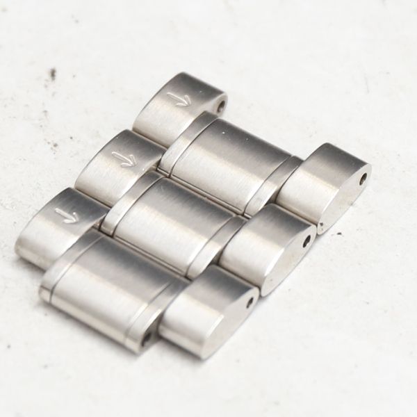 良品 オメガ シーマスター 純正コマ 3コマ シルバー 18mm用 メンズ