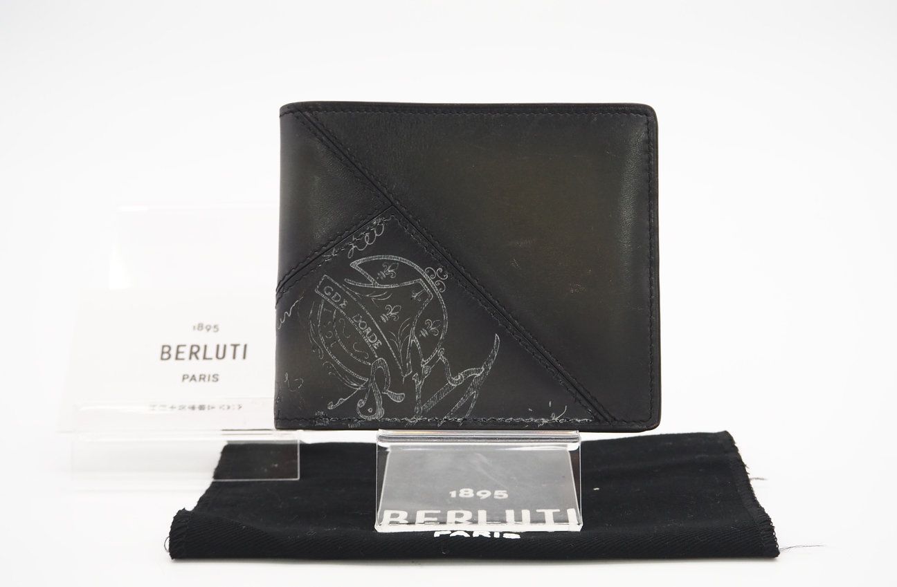 ☆3日以内返品可☆ 美品 Berluti ベルルッティ カリグラフィ マコレ