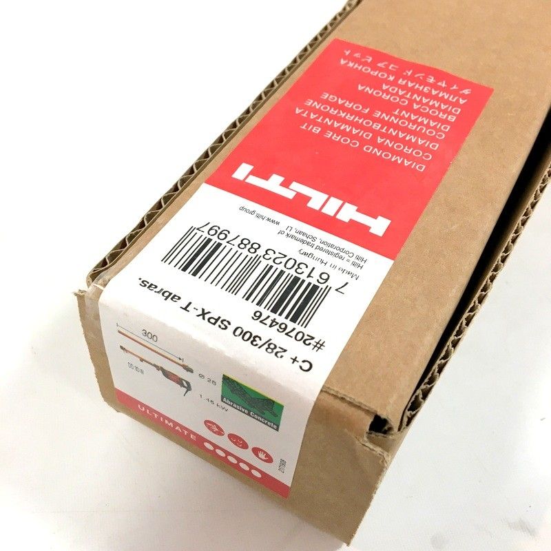  ♥ HILTI ヒルティ ダイヤモンドコアビット DD-C 28|300 SPX-T abras. 28 mm 2076476 △ DW 3845 その他 電動工具 エア工具