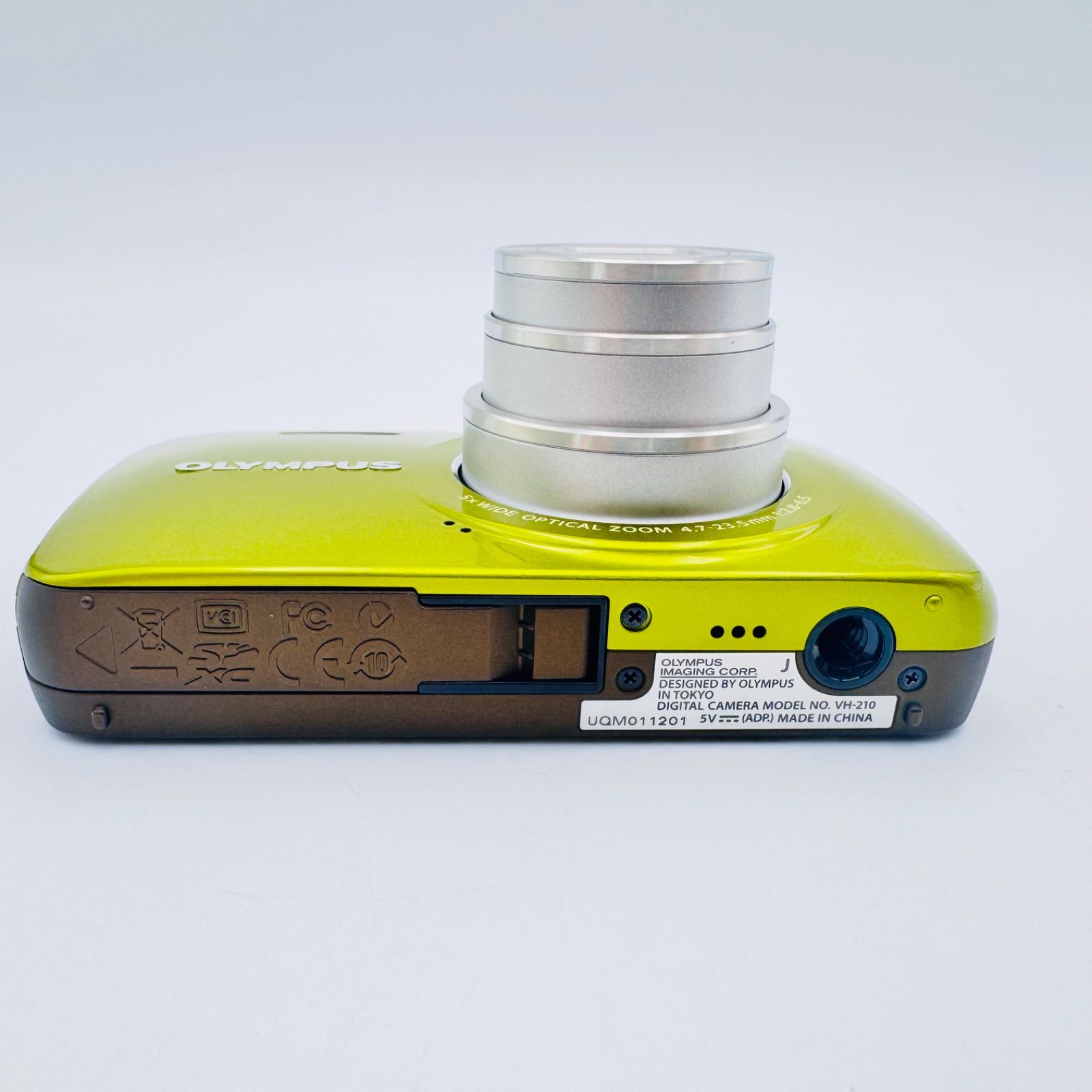 美品】OLYMPUS VH VH-210 グリーン 元箱•取説•ACアダプター付き (17