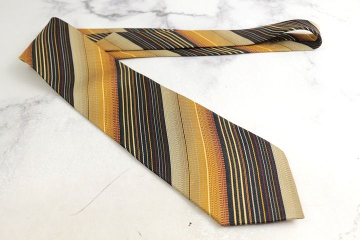 ポールスミス ブランド ネクタイ ストライプ柄 シルク PO メンズ