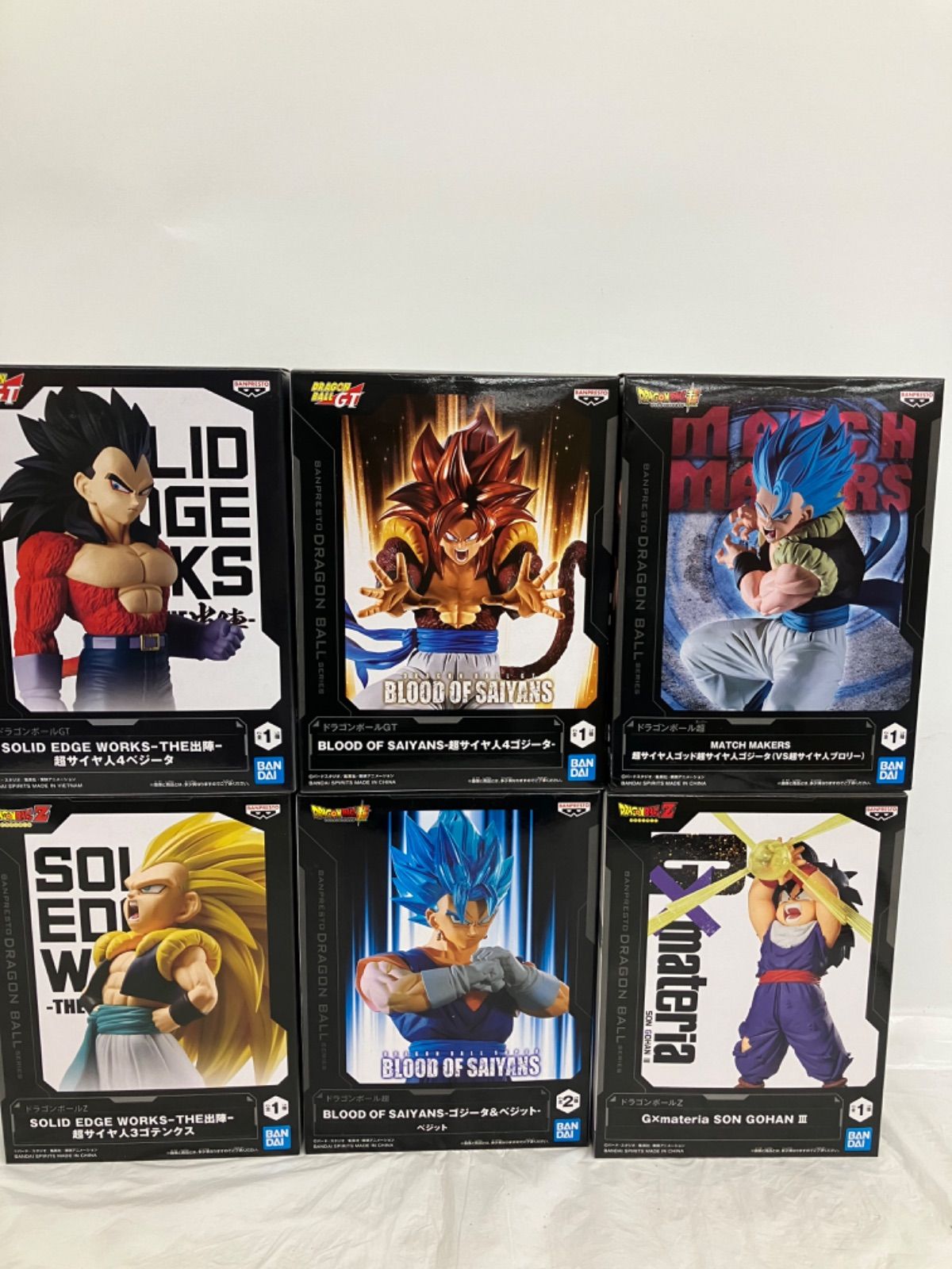 未開封 ドラゴンボール フィギュア 6種セット LF2066 f111 - メルカリ