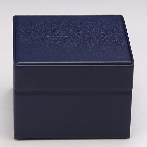 良品 箱付 ルイヴィトン 空箱 ネイビーカラー 腕時計用 メンズ