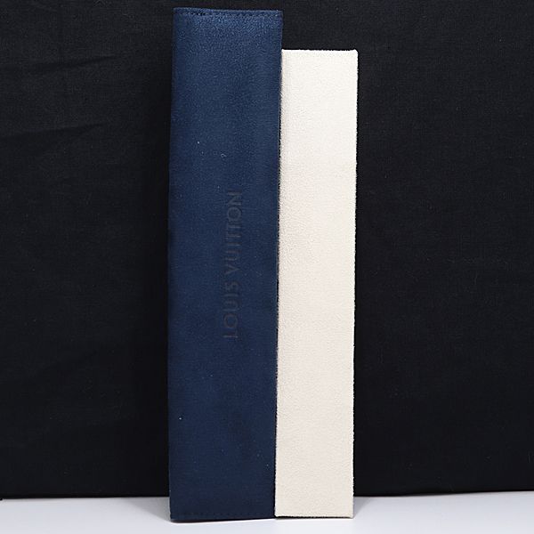 良品 箱付 ルイヴィトン 空箱 ネイビーカラー 腕時計用 メンズ