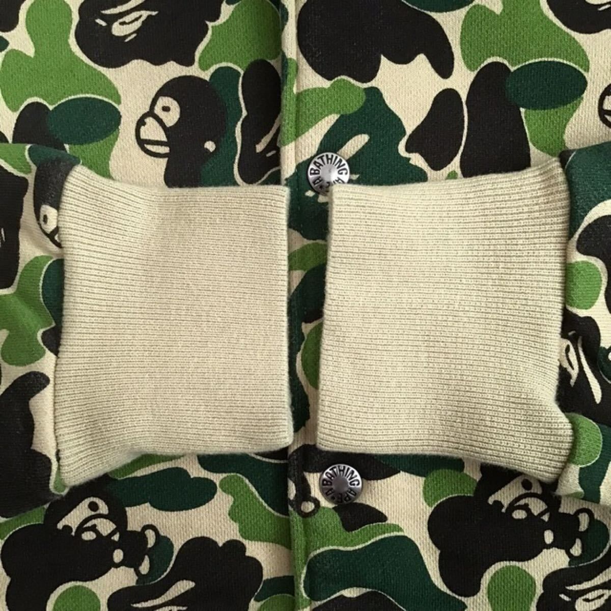 ABC CAMO MILO スウェット スタジャン Sサイズ a bathing ape BAPE 