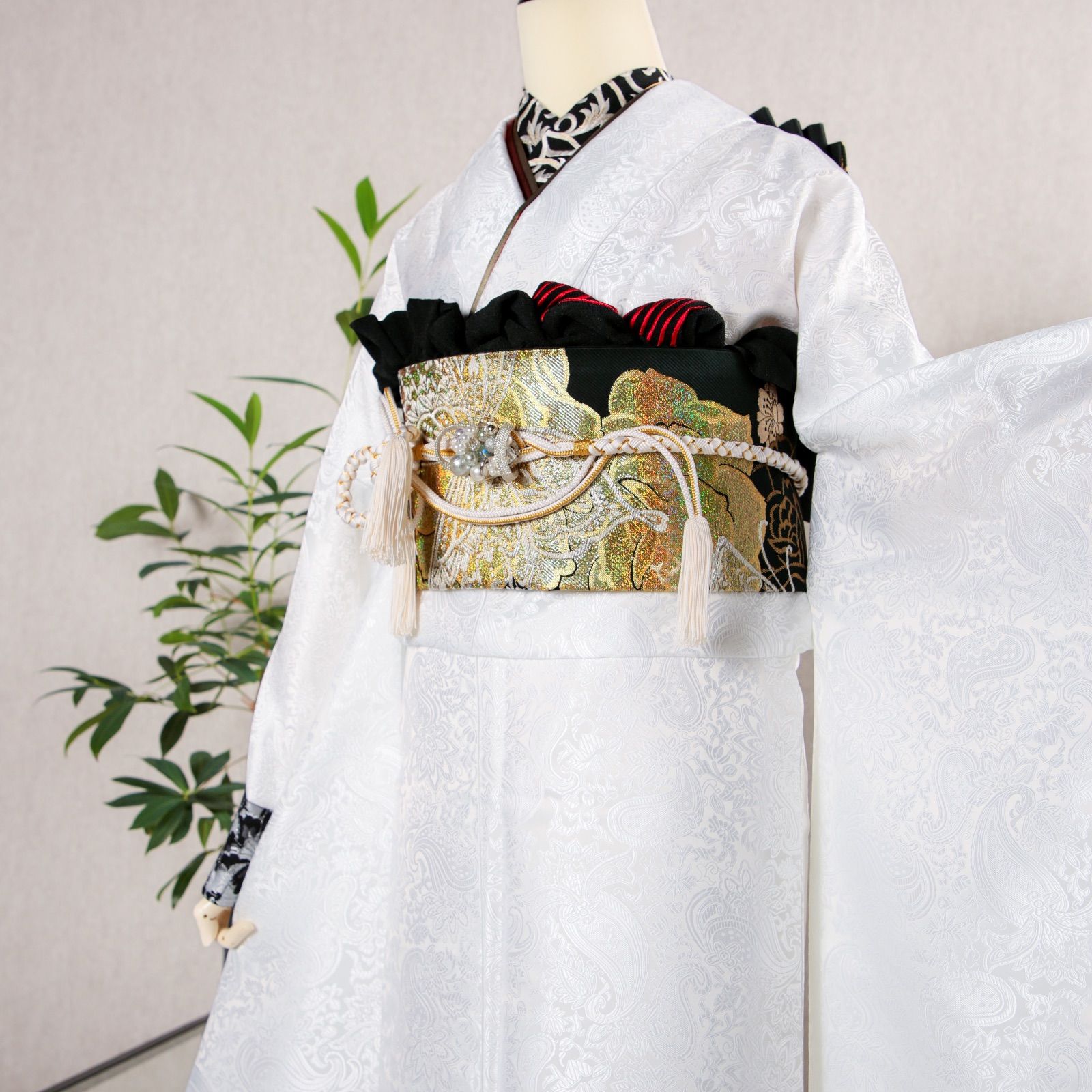 振袖フルセット 振袖セット 振袖 新品+USED品 LLサイズ レース 