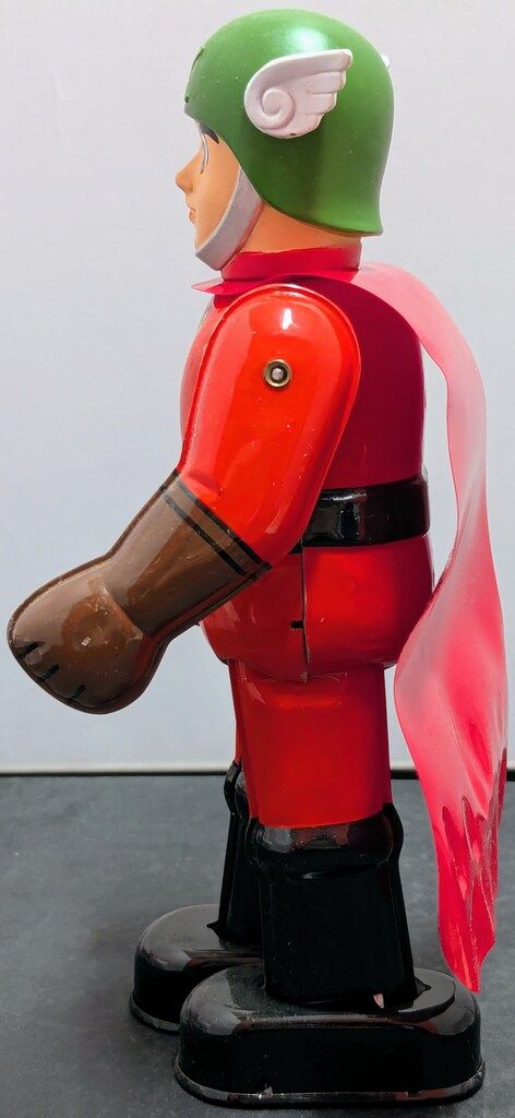 ビリケン商会 ゼンマイ歩行ブリキ ビッグX 220mm - メルカリ