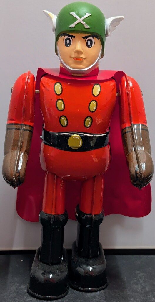 ビリケン商会 ゼンマイ歩行ブリキ ビッグX 220mm - メルカリ