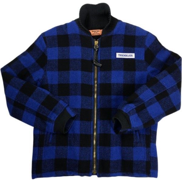 Size【M】 TENDERLOIN テンダーロイン T-LUMBER JACK BLUE/BLACK