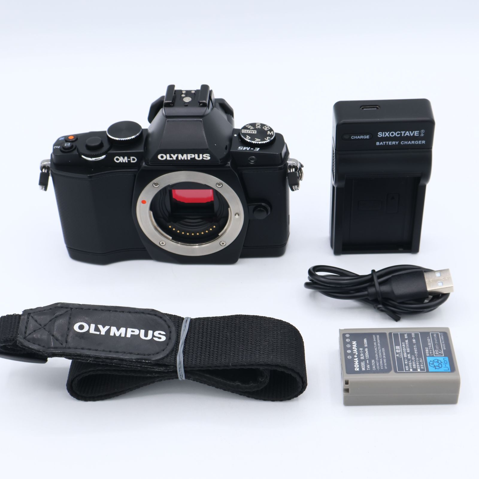 シャッター回数：7163回】OLYMPUS オリンパス ミラーレス一眼 OM-D E