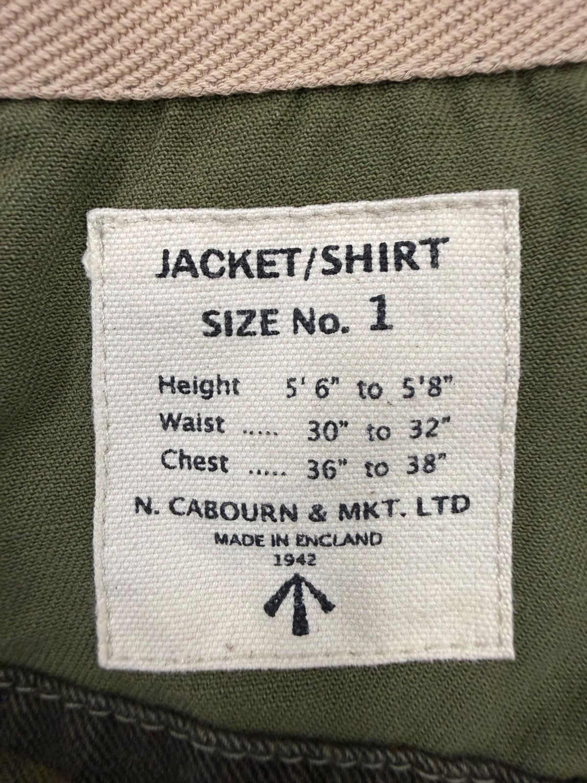 Nigel Cabourn ナイジェルケーボン オーセンティック コットン