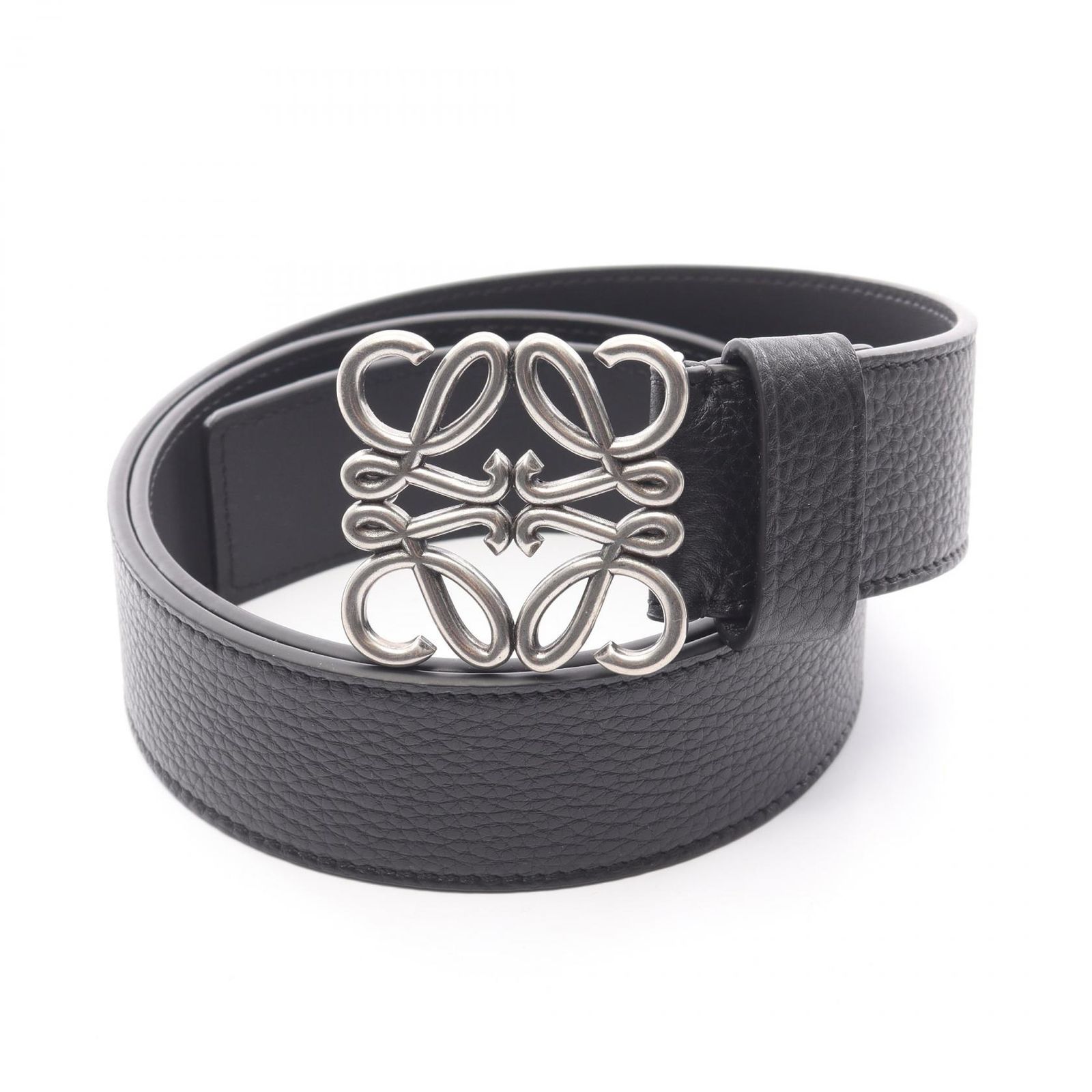 ロエベ LOEWE ベルト アナグラム チャンキー 4CM E821238X21183990