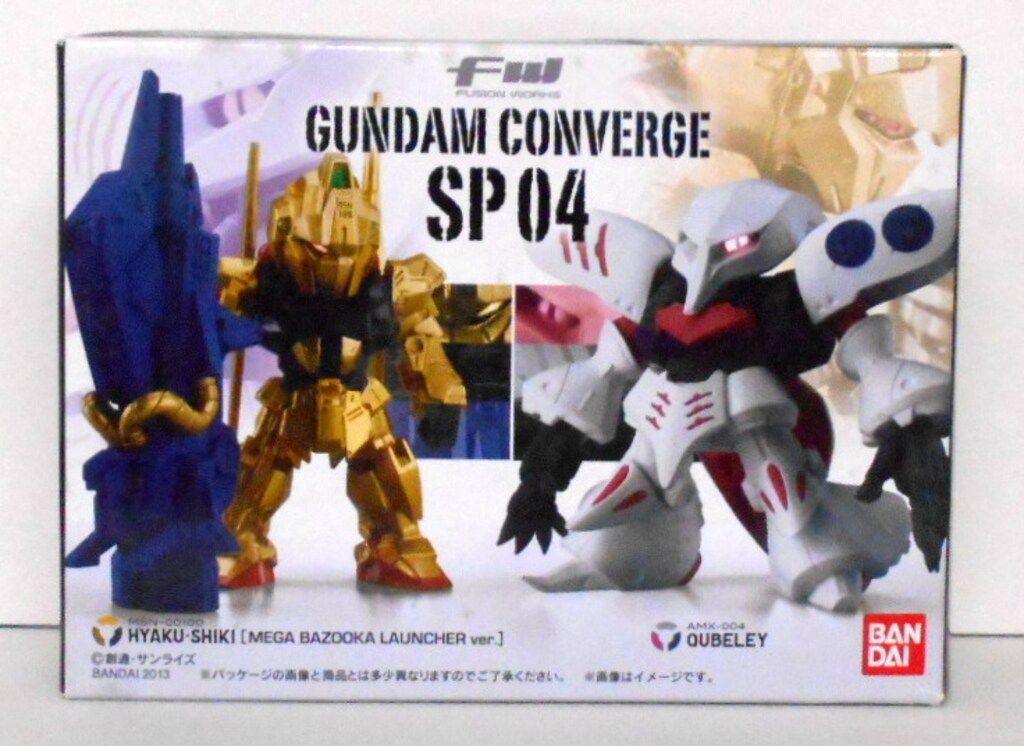 バンダイ FW GUNDAM CONVERGE SP04 百式&キュベレイ SP04 - メルカリ