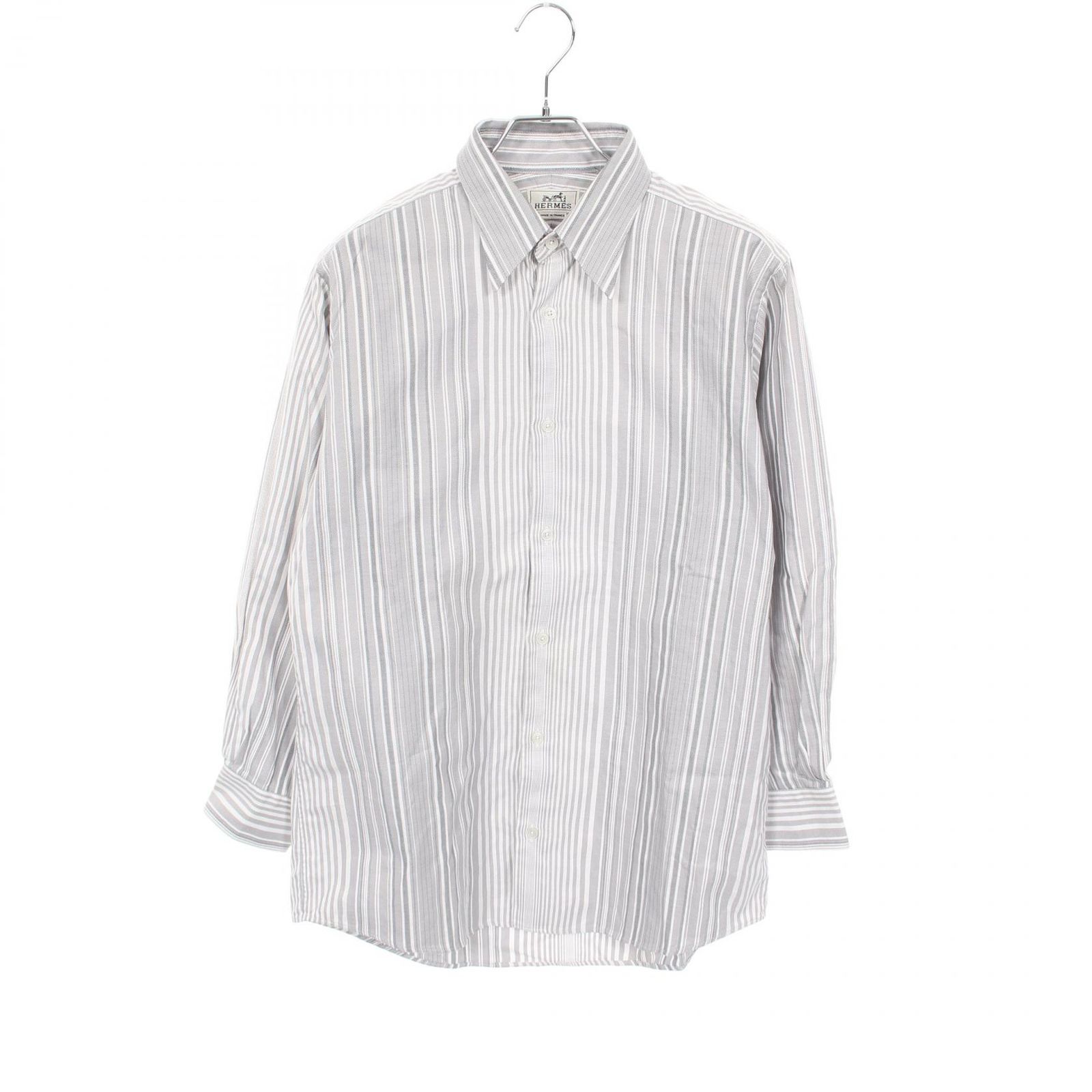 エルメス HERMES セリエボタン コットン シャツ メンズ Used A - メルカリ
