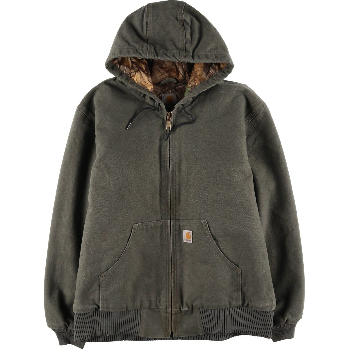 古着 カーハート Carhartt アクティブジャケット 中綿入り ダック