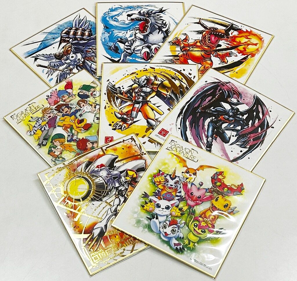 バンダイ 2527221 デジモン色紙ART 全16種 セット - メルカリ