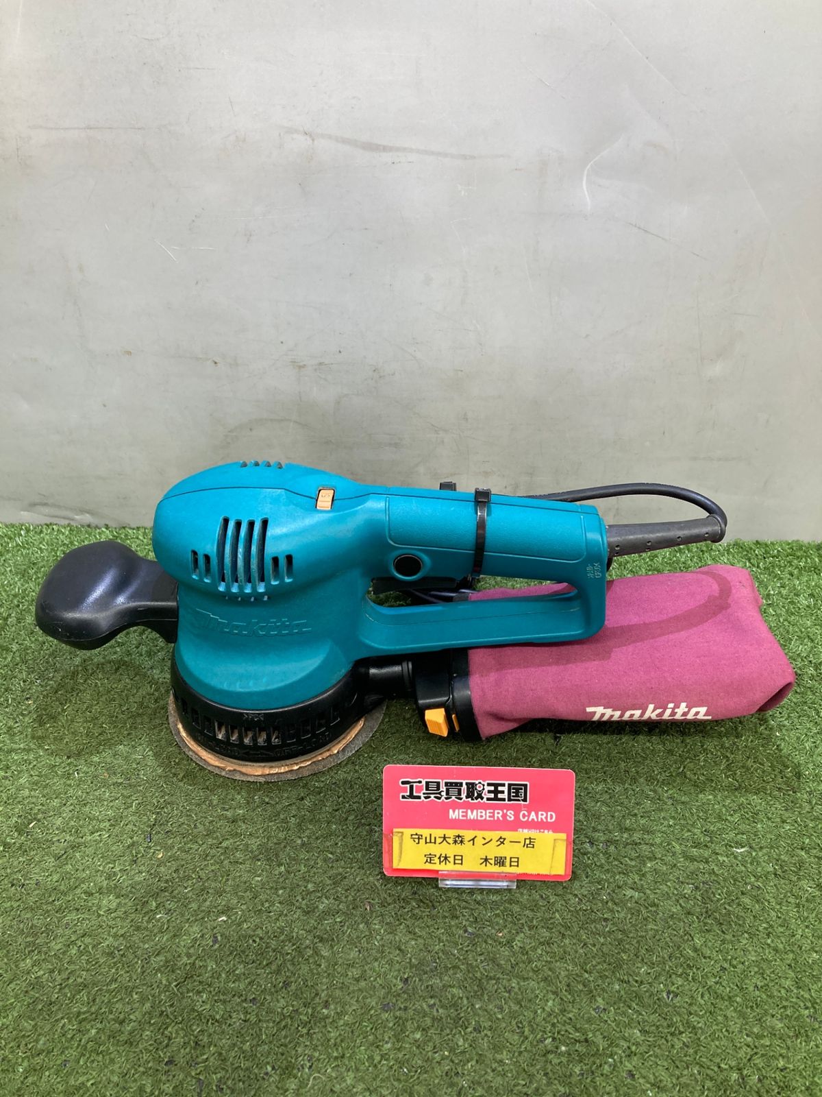 中古品】【0921】☆マキタ 125mmランダムオービットサンダ BO5021