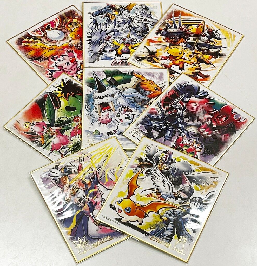 バンダイ 2527221 デジモン色紙ART 全16種 セット - メルカリ