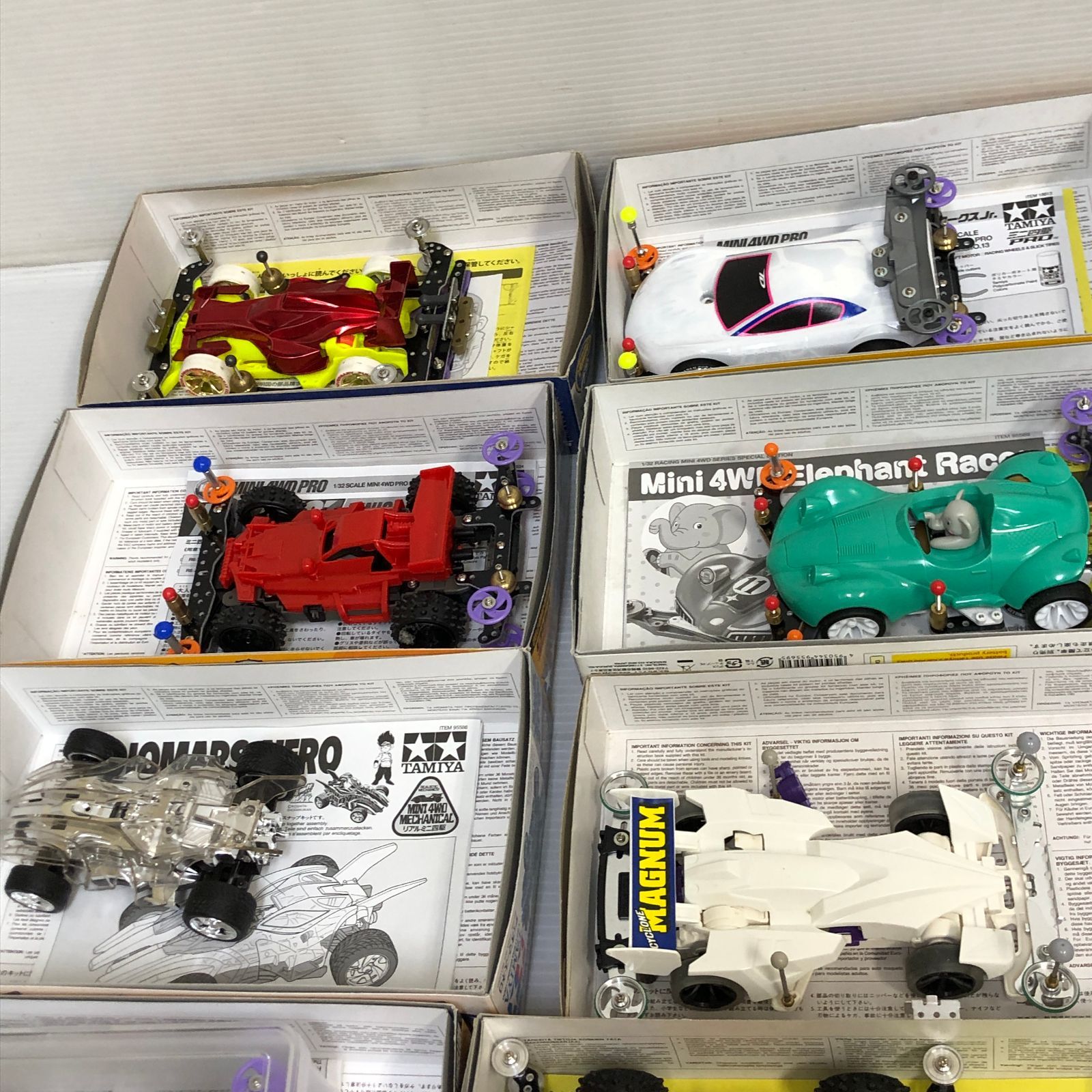 △②【ジャンク品】TAMIYA ミニ四駆 まとめ 大量 ※欠品・破損・動作等