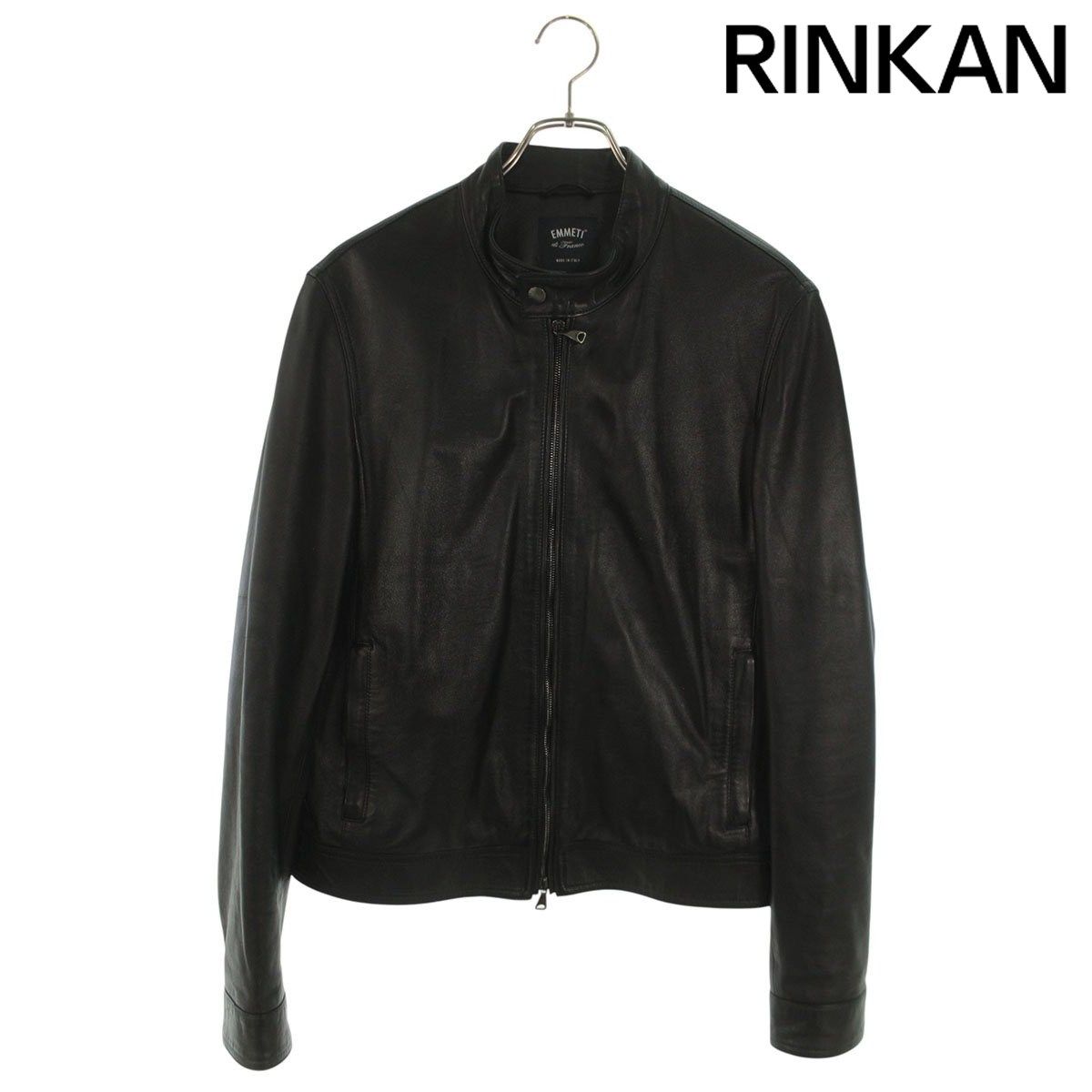 エンメティ GIAPPONE-078 ラムスキンシングルライダースレザー