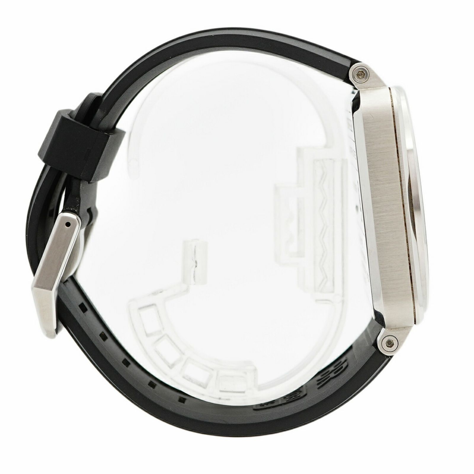 黒文字盤腕時計 メンズ