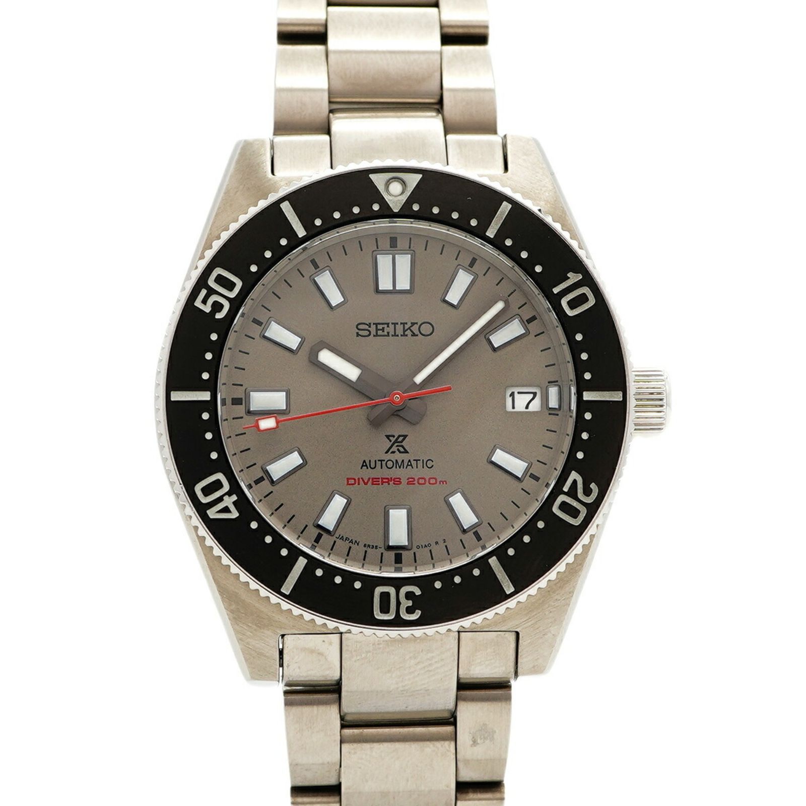 セイコー プロスペックス SBDC191 6R35 02W0 グレー文字盤腕時計 メンズ