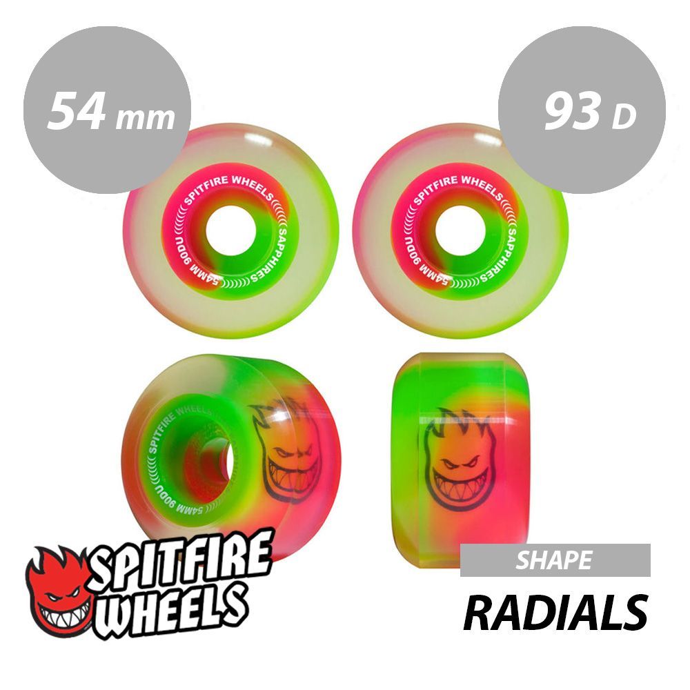 新品】SPITFIRE 90D SAPPHIRES RADIALS 53mm / 54mm / 56mm / 58mm