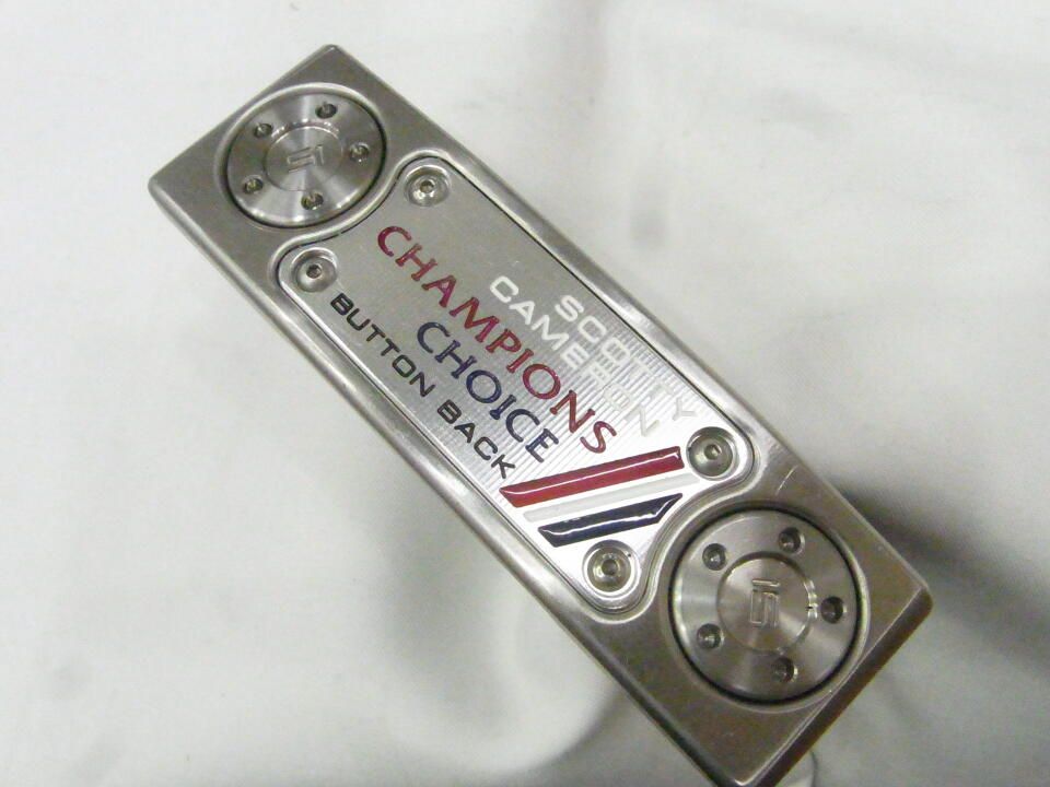 Titleist introduces 4 new Scotty Cameron Champions Choice putters タイトリスト　SC CHAMPIONS CHOICE NEWPORT 2+ 2023 US　パター　中古　ゴルフドゥ！札幌厚別店【最短即日発送】