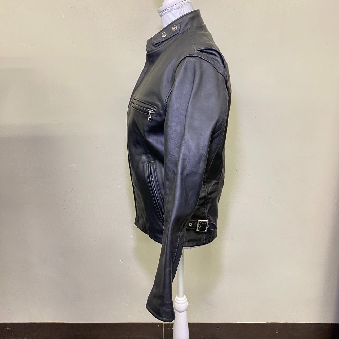 Schott ショット ライナー付きライダースジャケット サイズ38 ブラック