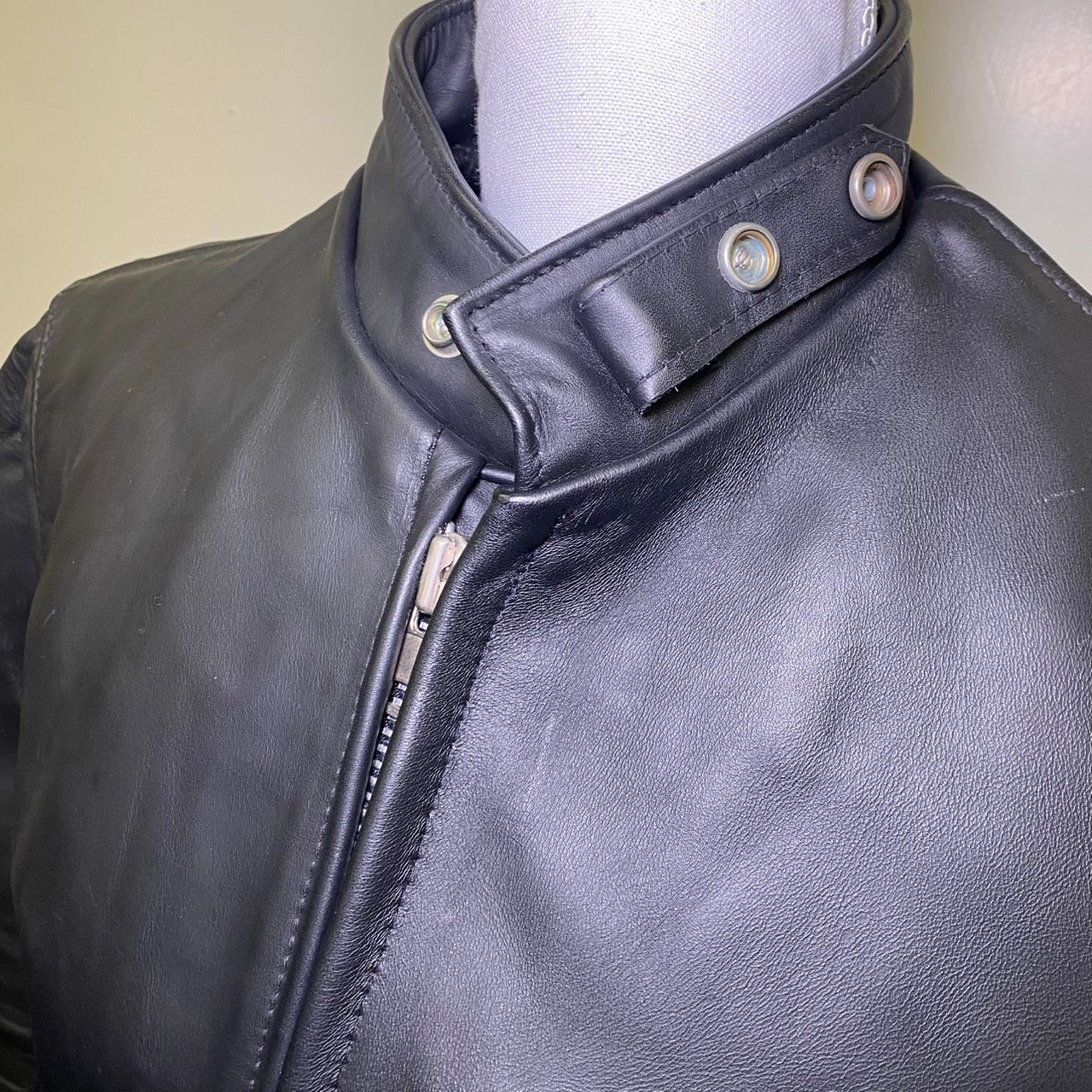 Schott ショット ライナー付きライダースジャケット サイズ38 ブラック