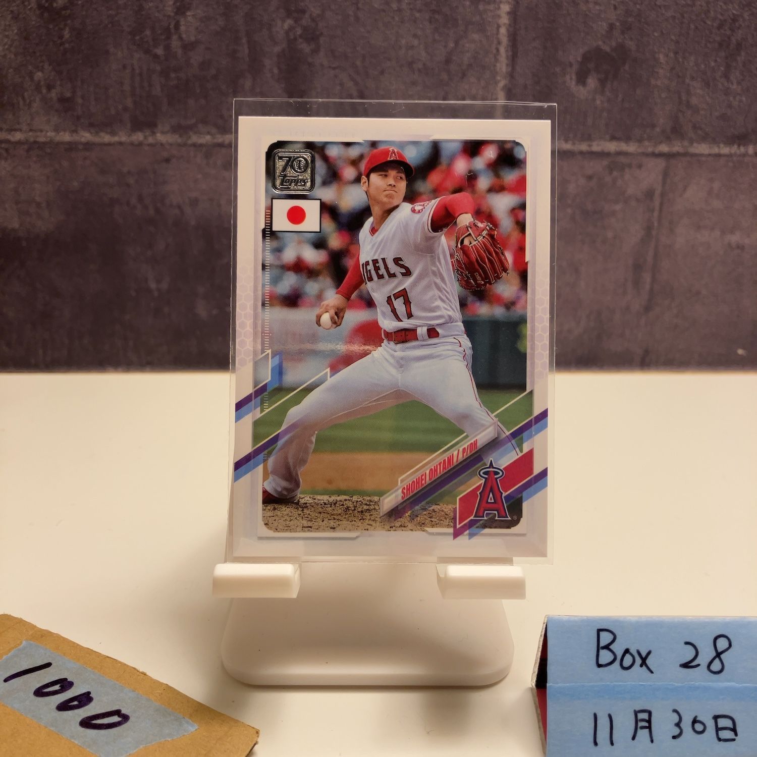 2021 Topps 大谷翔平 Shohei Ohtani ロサンゼルスエンゼルス 70th