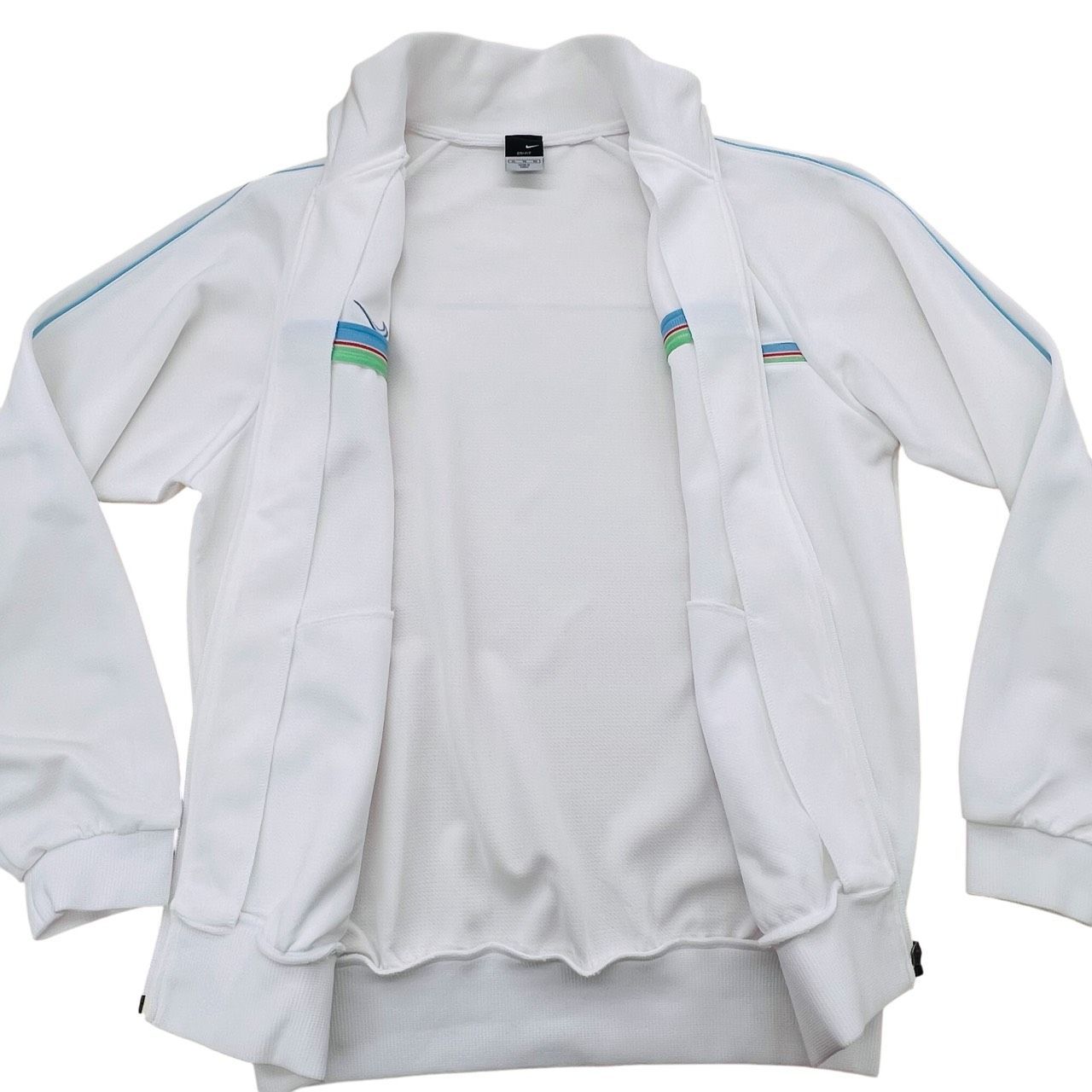 NIKE ナイキ フルジップ スエット ジャージ ホワイト XL メンズ - メルカリ