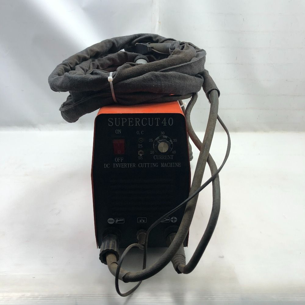 プラズマ切断機 キャプタイヤ付 コード式 200 v オレンジ