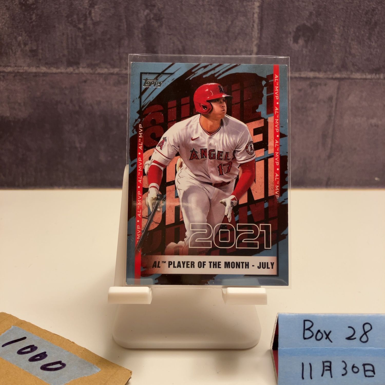 2022 Topps 大谷翔平 Shohei Ohtani ロサンゼルスエンゼルス Player of