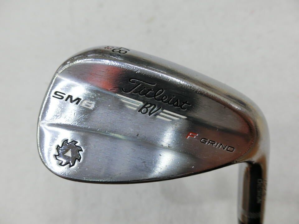 タイトリスト ボーケイ SM6 ウェッジ 2本セット 52°/58° SM6 タイトリスト 48度 ウェッジ ボーケイ ツアークローム - Vokey