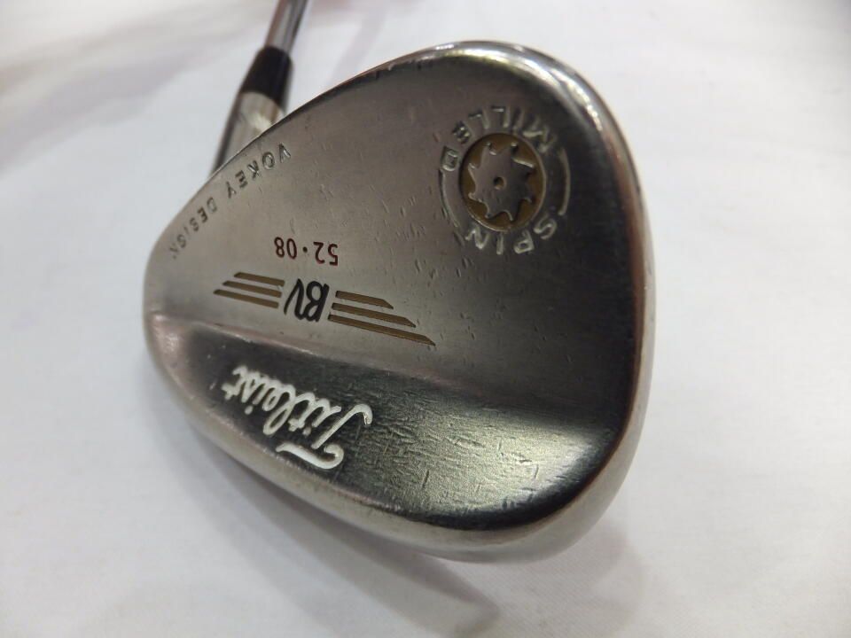 タイトリスト ボーケイ スピンミルド C-C ﾌﾞﾗｯｸﾆｯｹﾙ 52度 ダイナミック