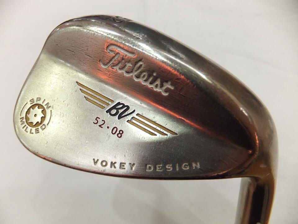 タイトリスト ボーケイ スピンミルド C-C ﾌﾞﾗｯｸﾆｯｹﾙ 52度 ダイナミック