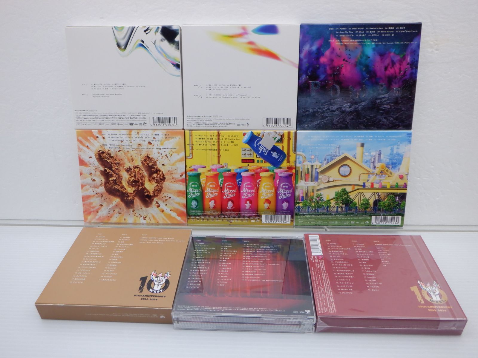 ジャニーズWEST CD 9点セット - メルカリ