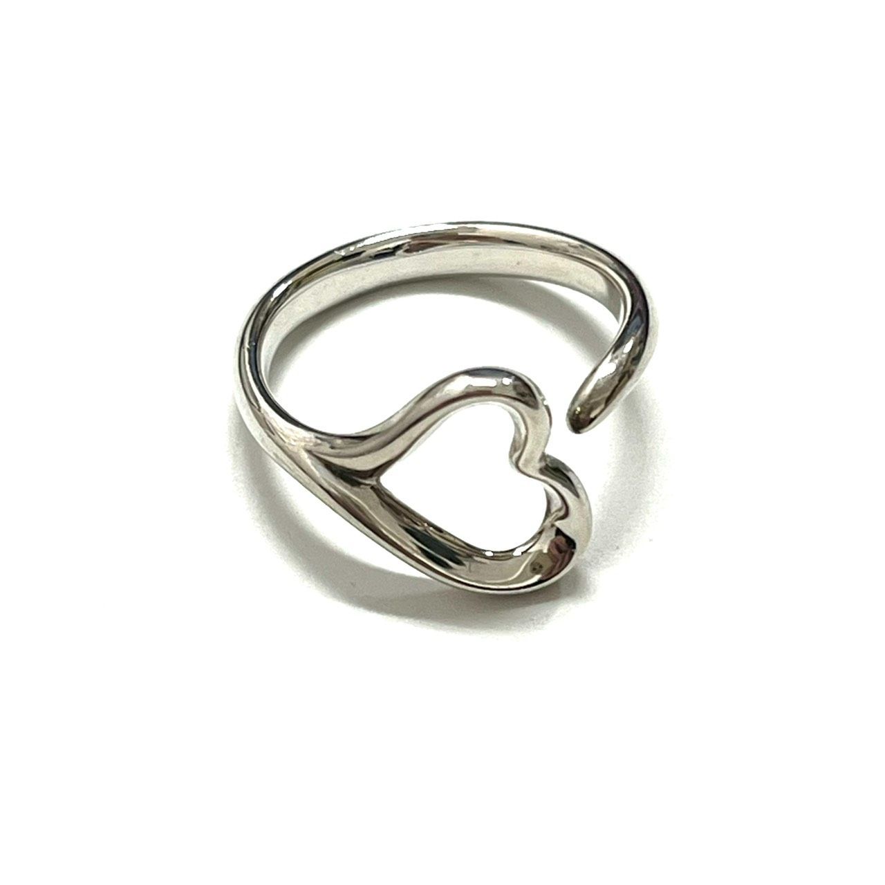 TIFFANY&Co. /ティファニー オープンハート リング SV925 シルバー