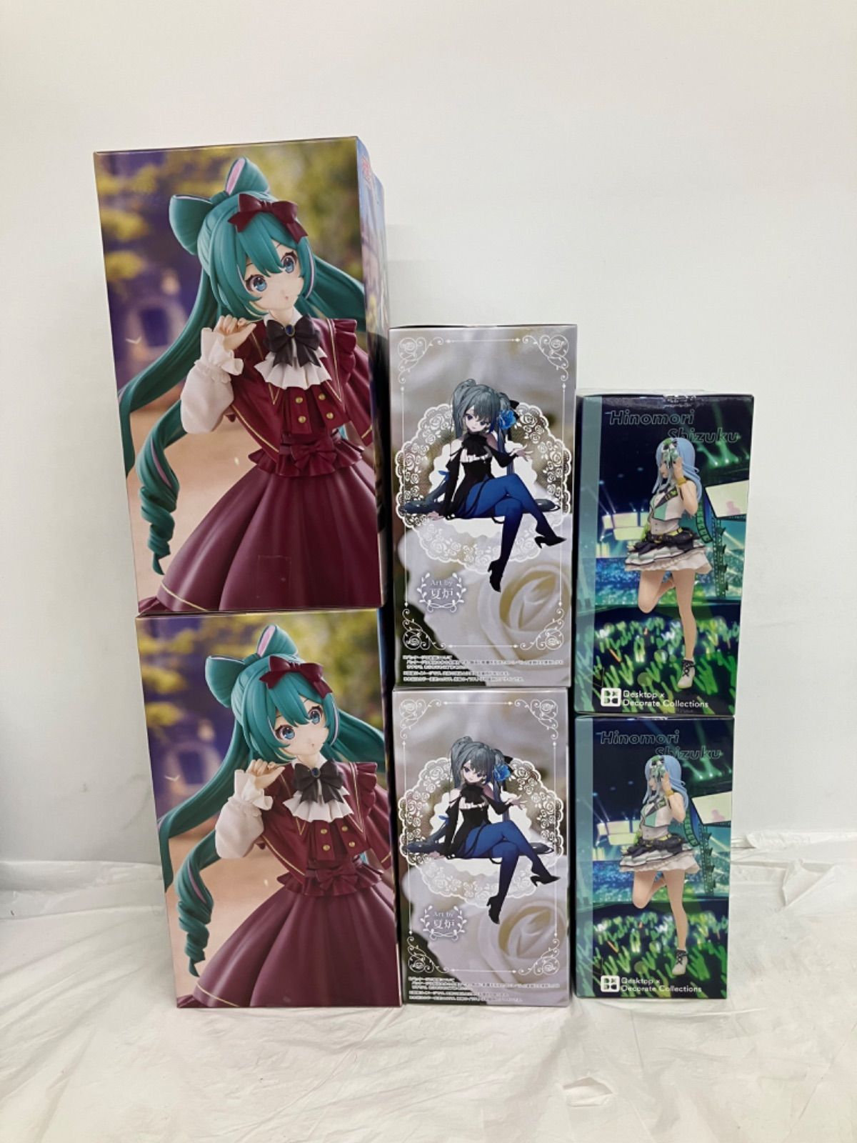 未開封 初音ミク フィギュア 3種6個セット LF2069 f107 - メルカリ