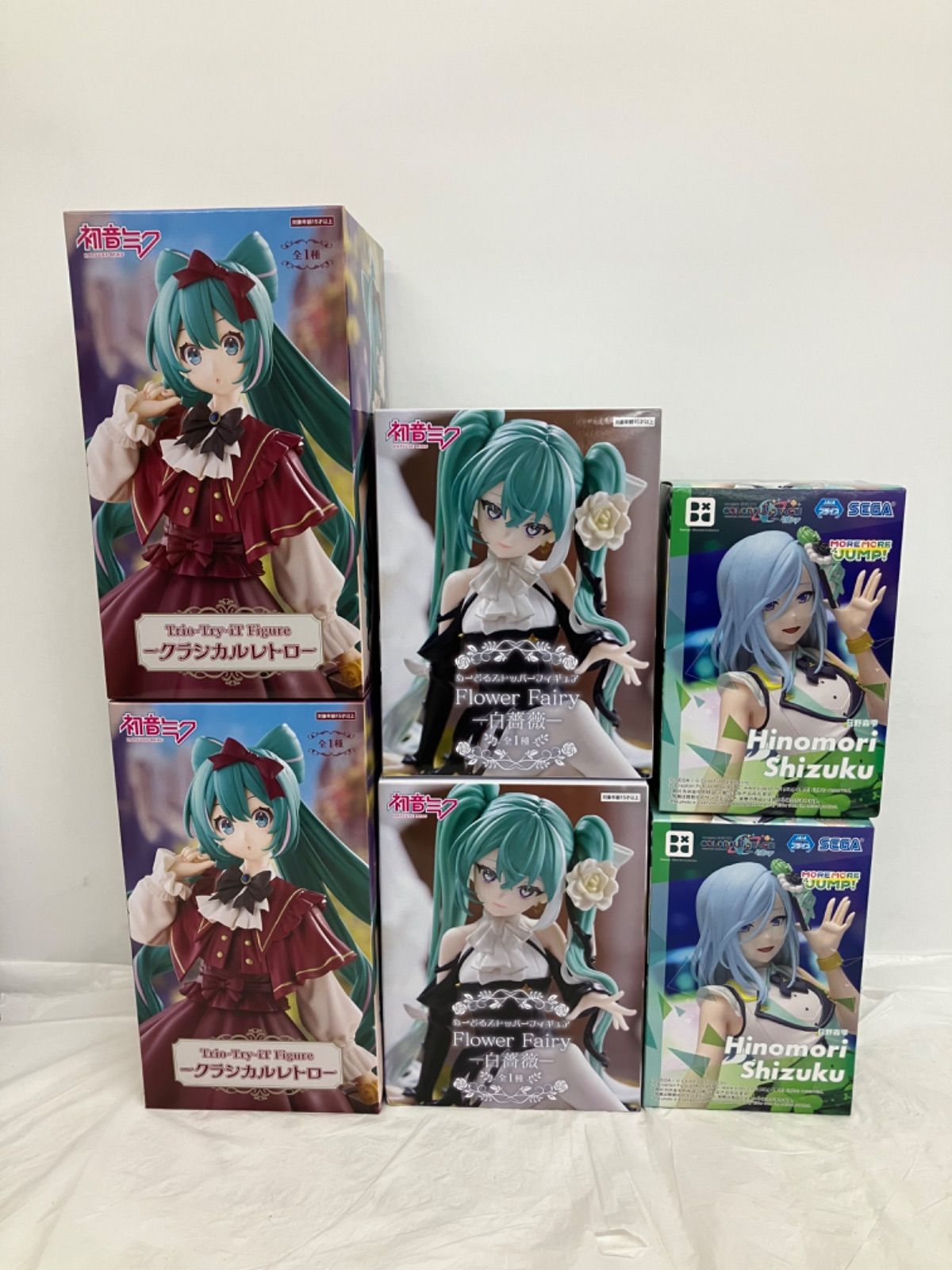 未開封 初音ミク フィギュア 3種6個セット LF2069 f107 - メルカリ