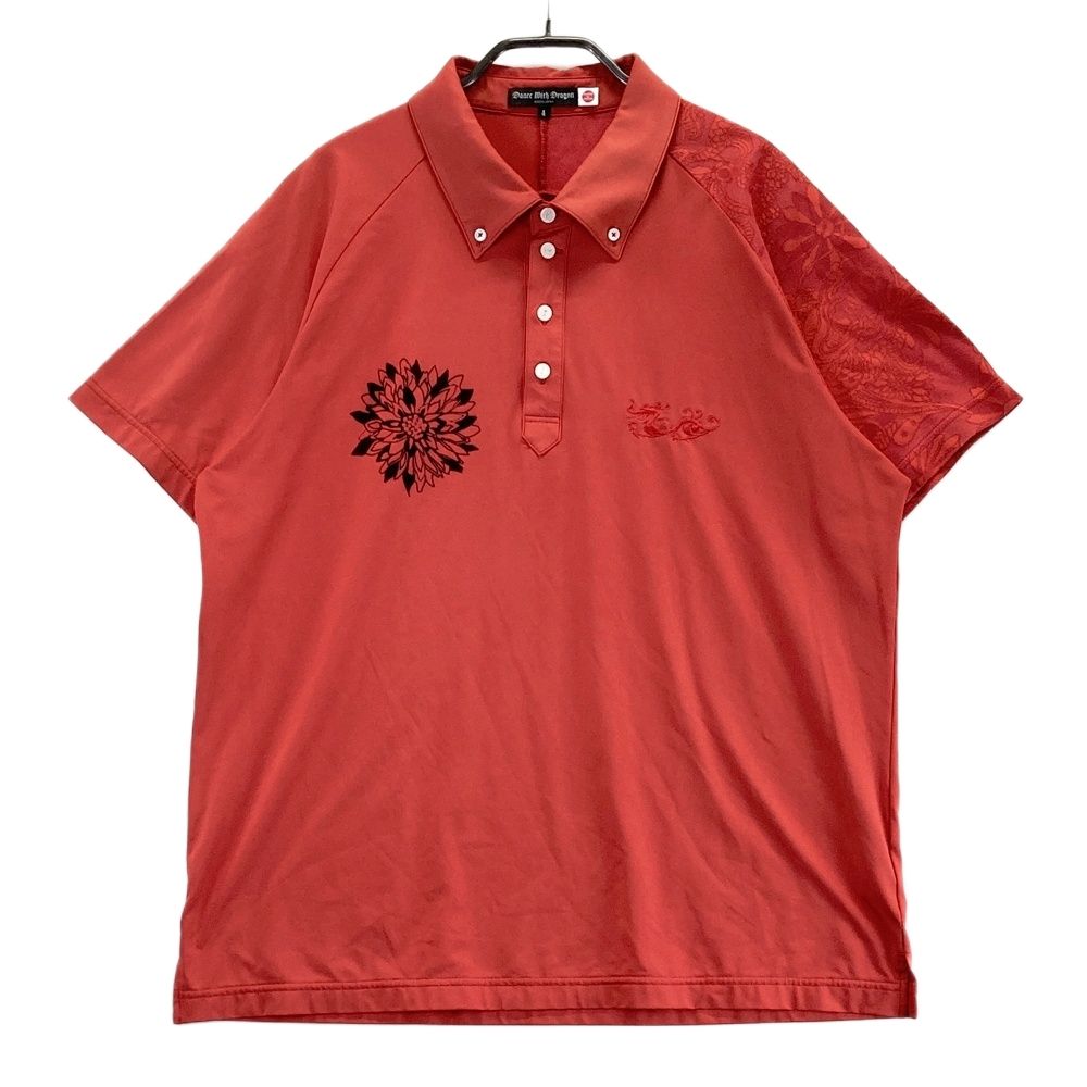 サイズ：4 DANCE WITH DRAGON ダンスウィズドラゴン 半袖ポロシャツ