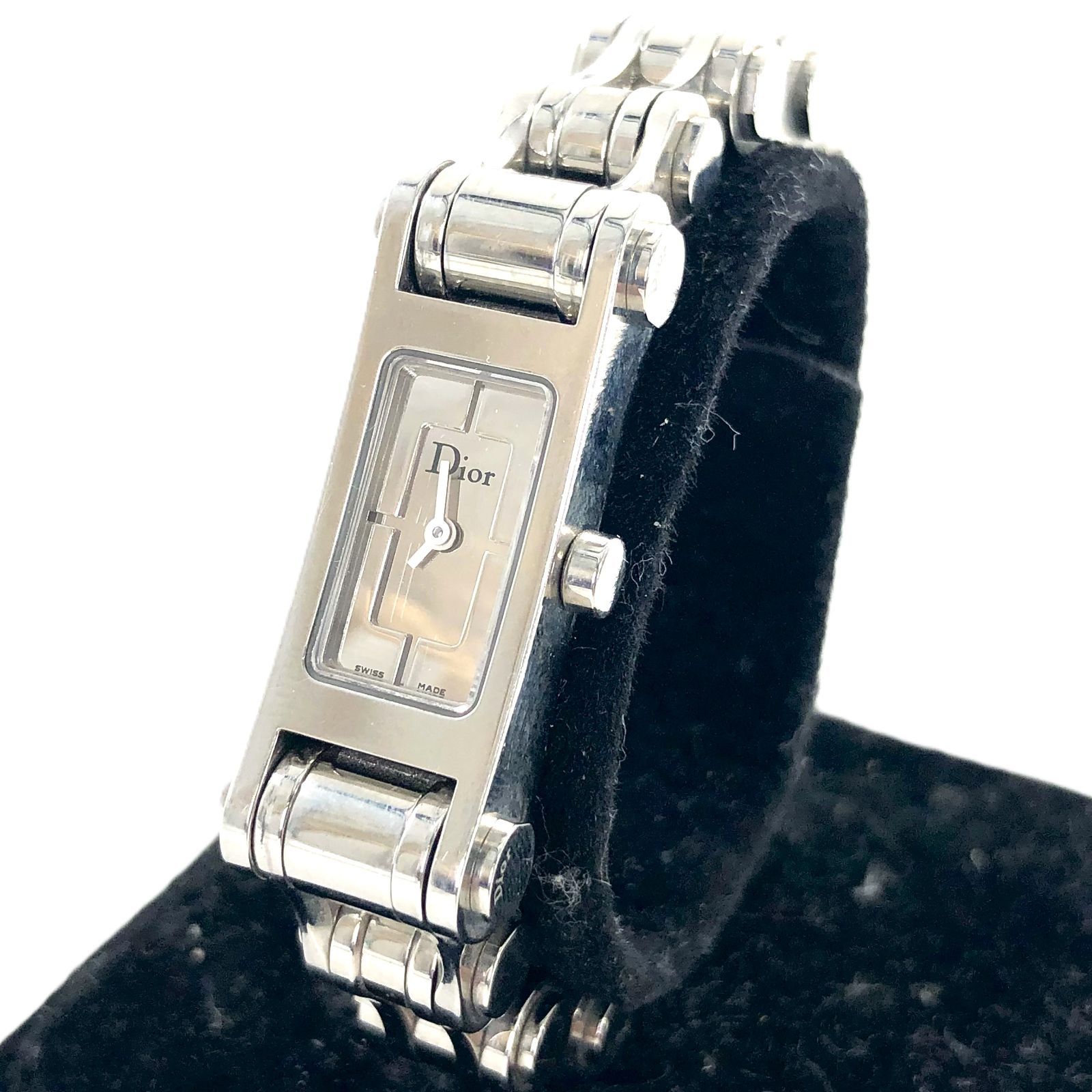 Christian Dior ディオール D104-100 シルバー文字盤 レディース腕時計