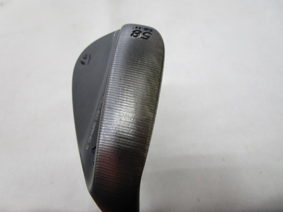 テーラーメイド MILLED GRIND 3 ブラック 58度 NSプロ MODUS 3 TOUR