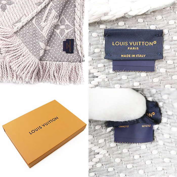 LOUIS VUITTON ルイ・ヴィトン マフラー エシャルプ・ロゴマニア LV