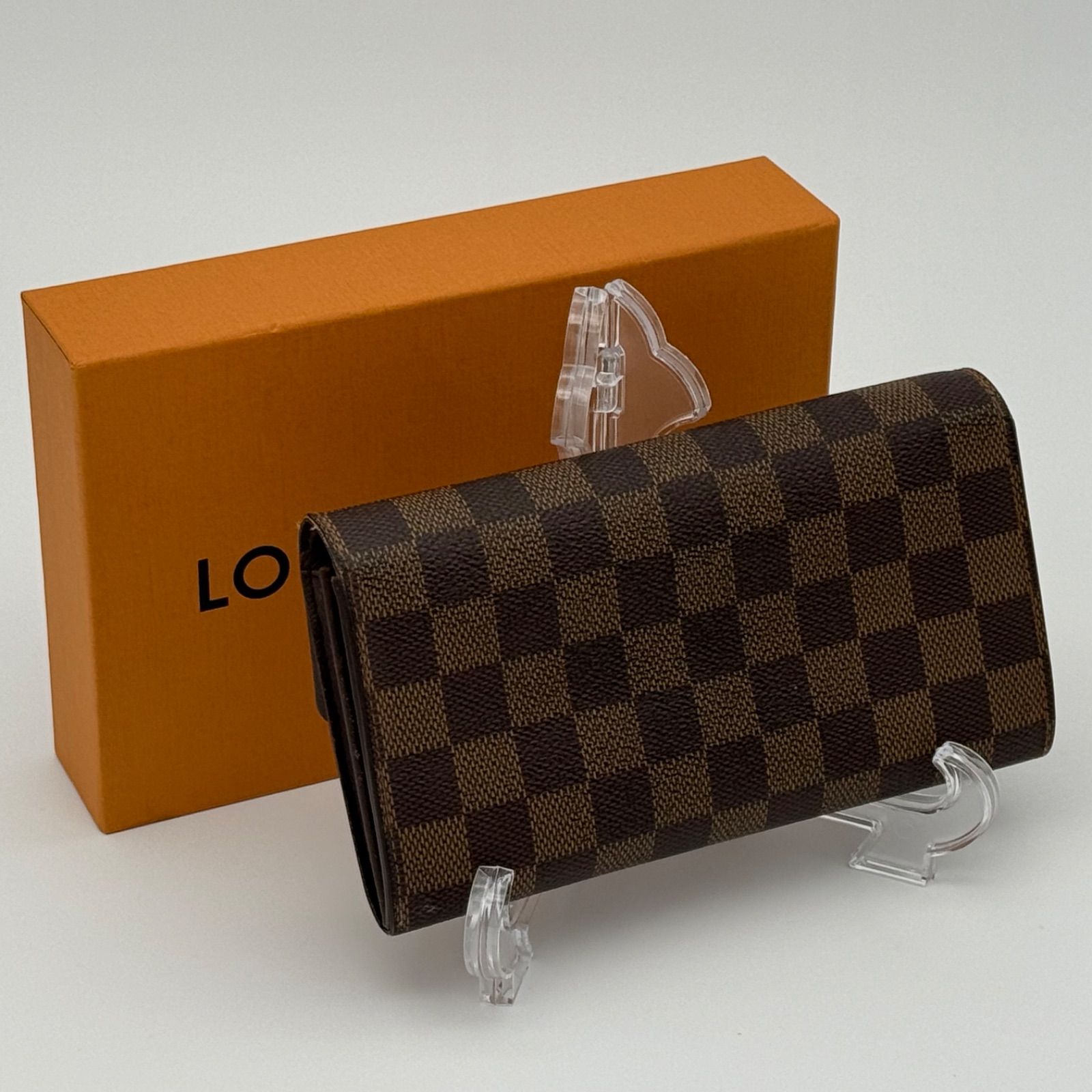 ルイヴィトン ポルトフォイユ サラ ダミエ 長財布 カード入れ6枚