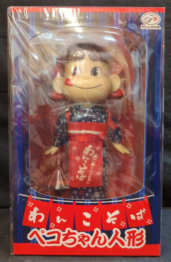 不二家 人形/ペコちゃん わんこそば ペコちゃん人形 - メルカリ
