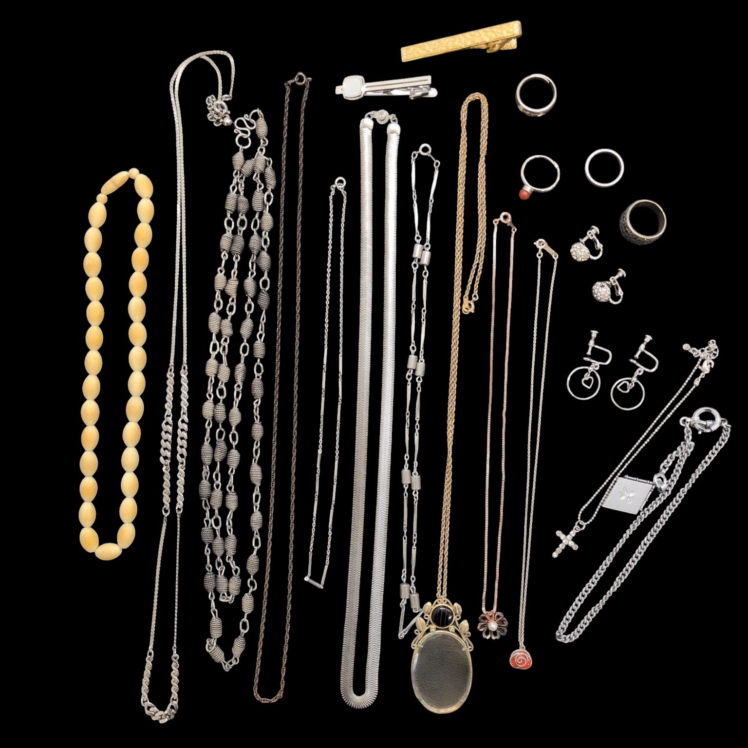 遺品整理まとめて□69】ジュエリー 20点 SILVER925 多数 ネックレス