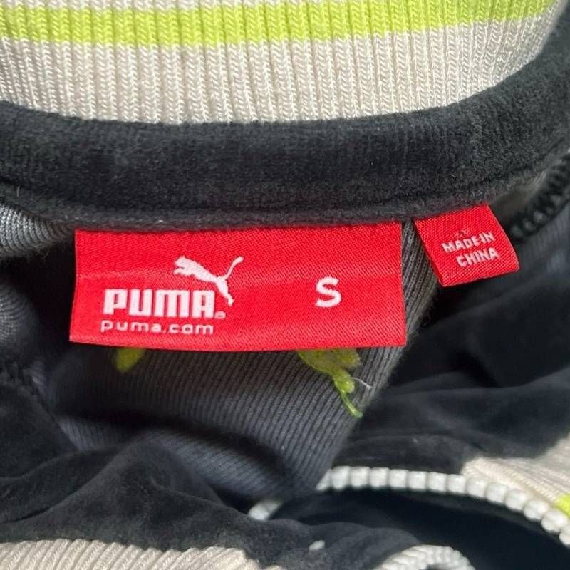 00s archive アーカイブ OLD PUMA プーマ ベロア生地 ピューマロゴ刺繍