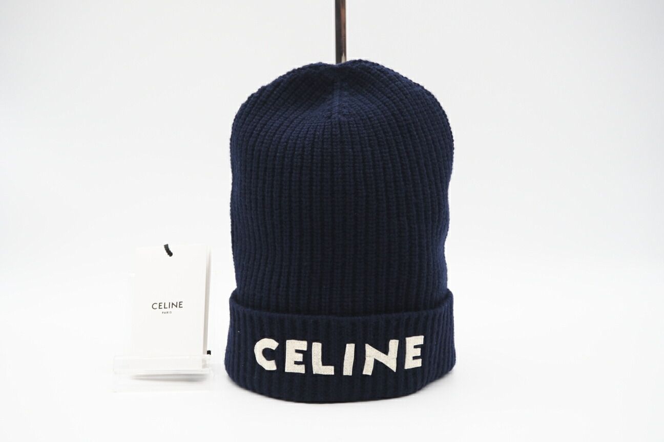 ☆3日以内返品可☆ 極美品 CELINE セリーヌ ウール ロゴ ニット